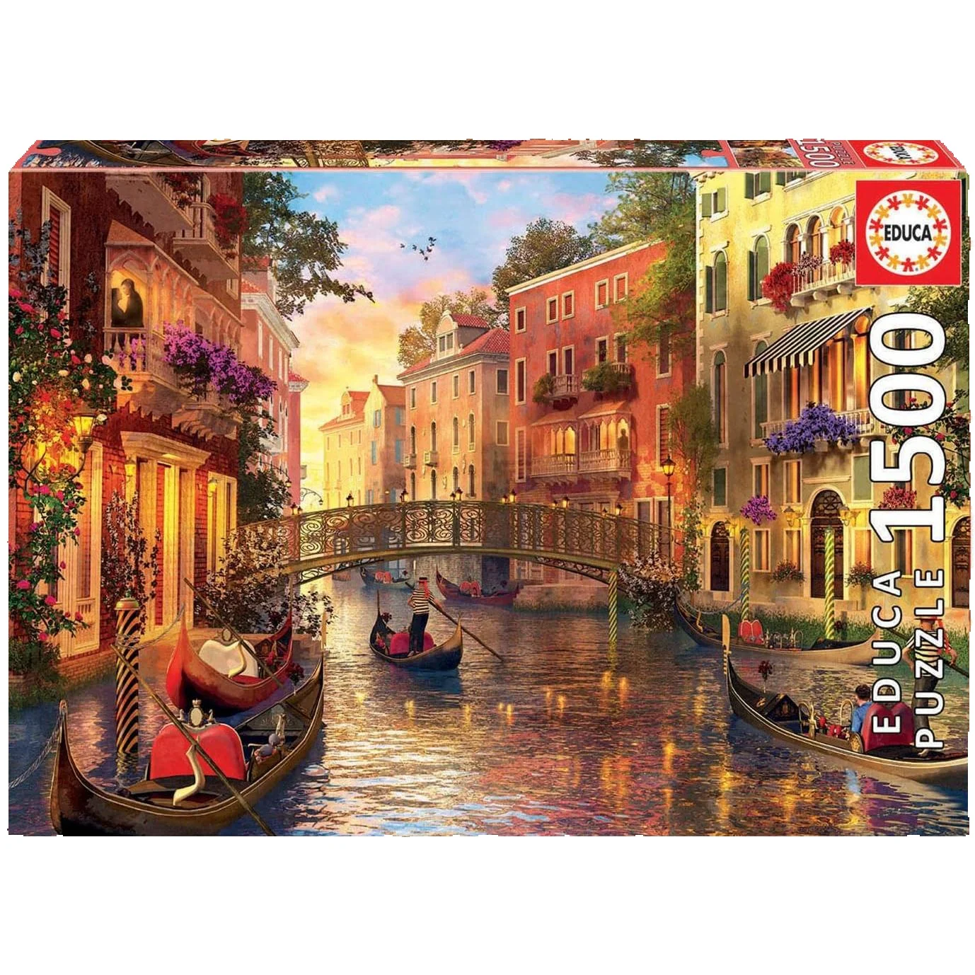 Educa Puzzle 1500 Piezas Atardecer En Venecia - 17124 - Imagen 4