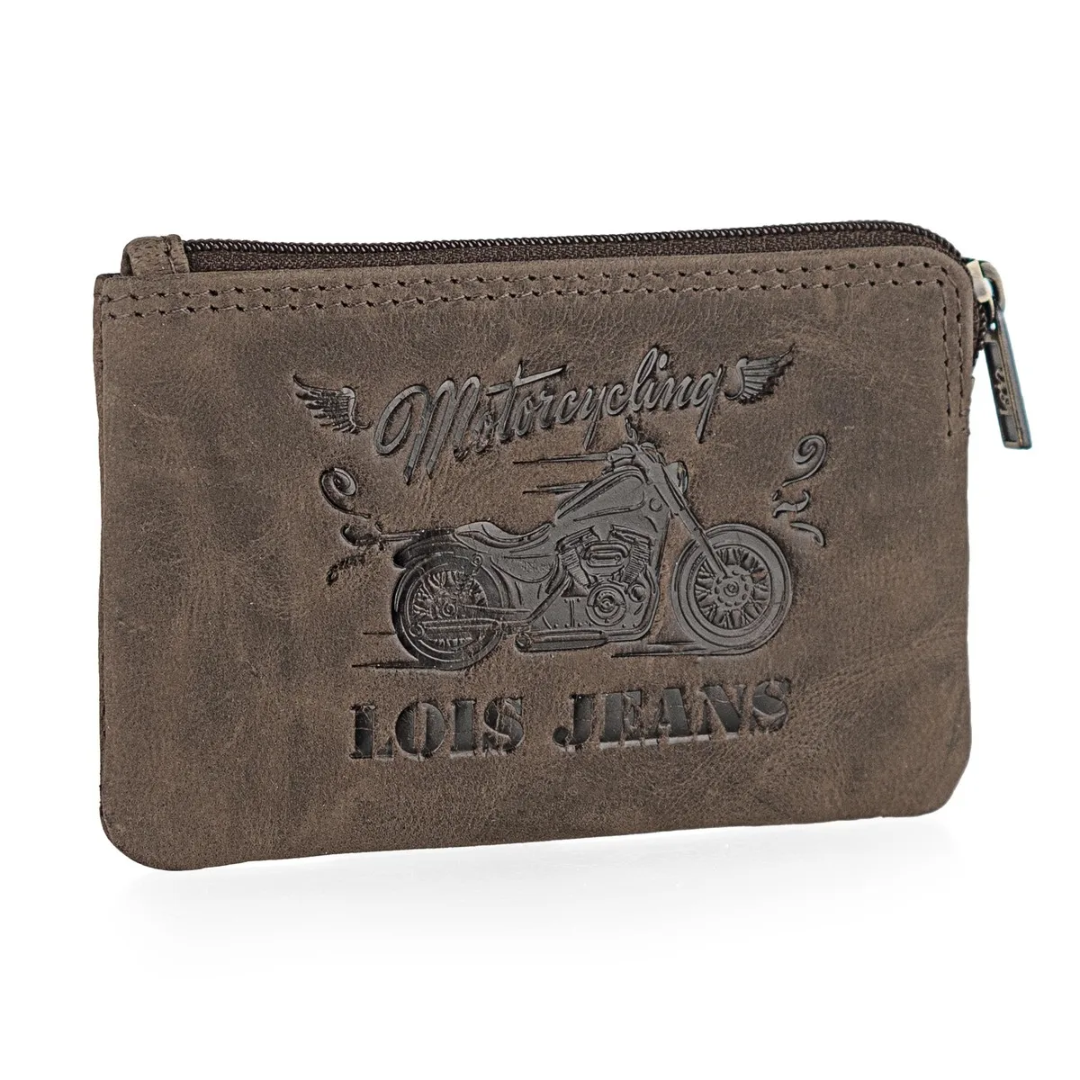 Lois Monedero Piel Para Hombre , Monederos Pequeños , Portamonedas Y Monedero De Piel Hombre. RFID 208502