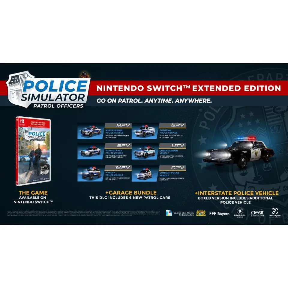 Police Simulator Patrol Officers - Nintendo Switch - Nuevo precintado - Pal España
