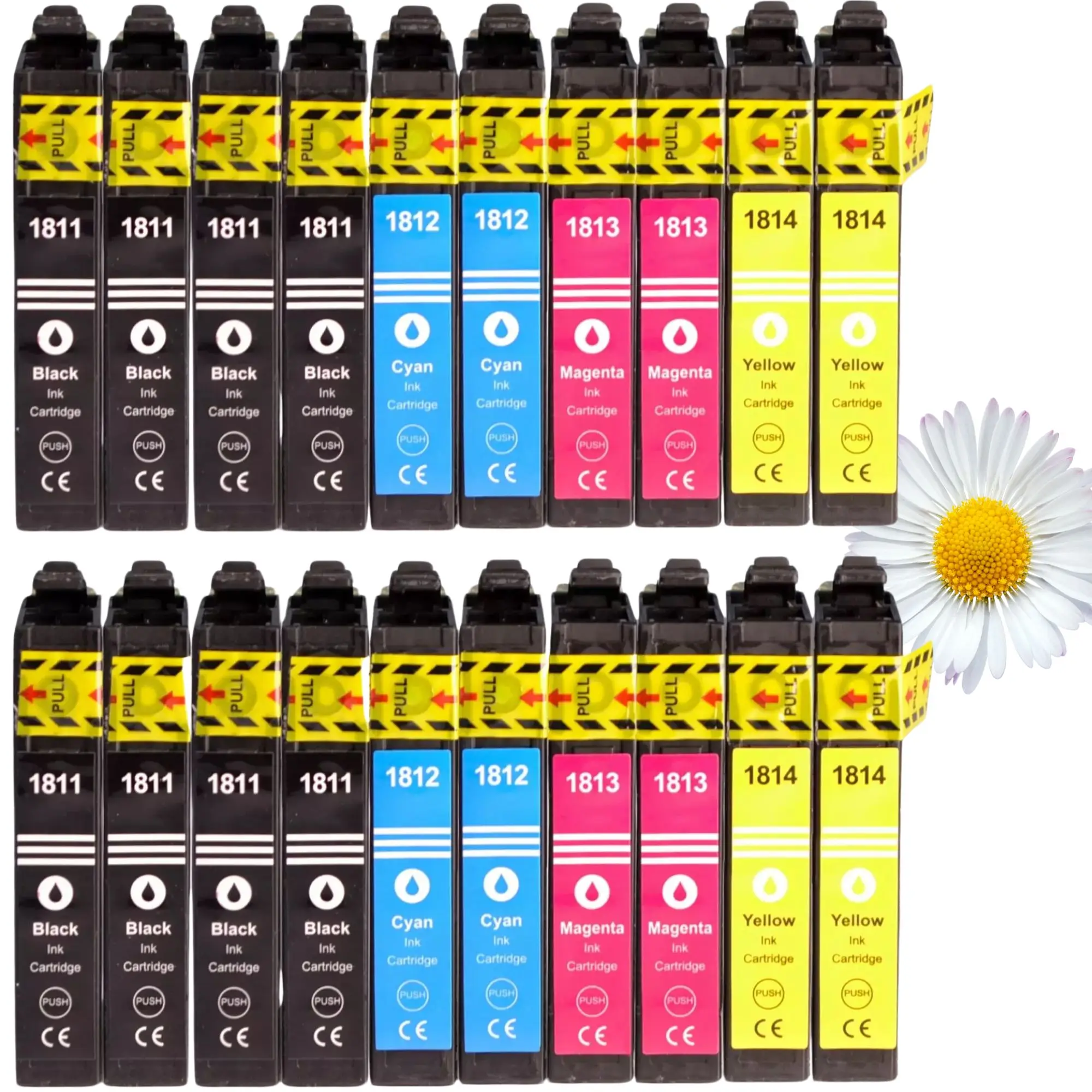 20 tintas para Epson T1811/2/3/4  HOME XP30 XP102 XP202 XP405 XP402 XP412 XP425