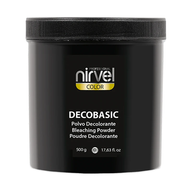 Nirvel Color DecoBasic 500gr – Decoloración – Polvo Decolorante para el Cabello