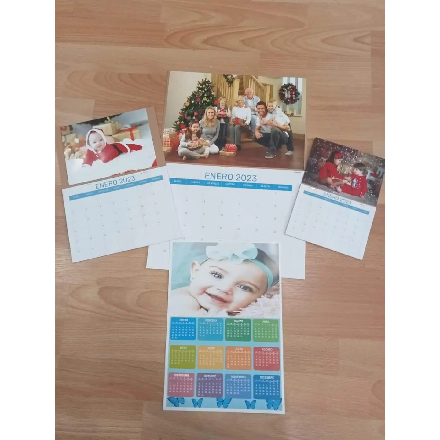 Calendars personalized with photo