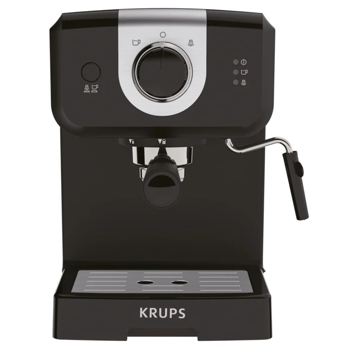 Krups Opio XP3208 Express coffee machine 15 bar pressure cup heater and milk frother