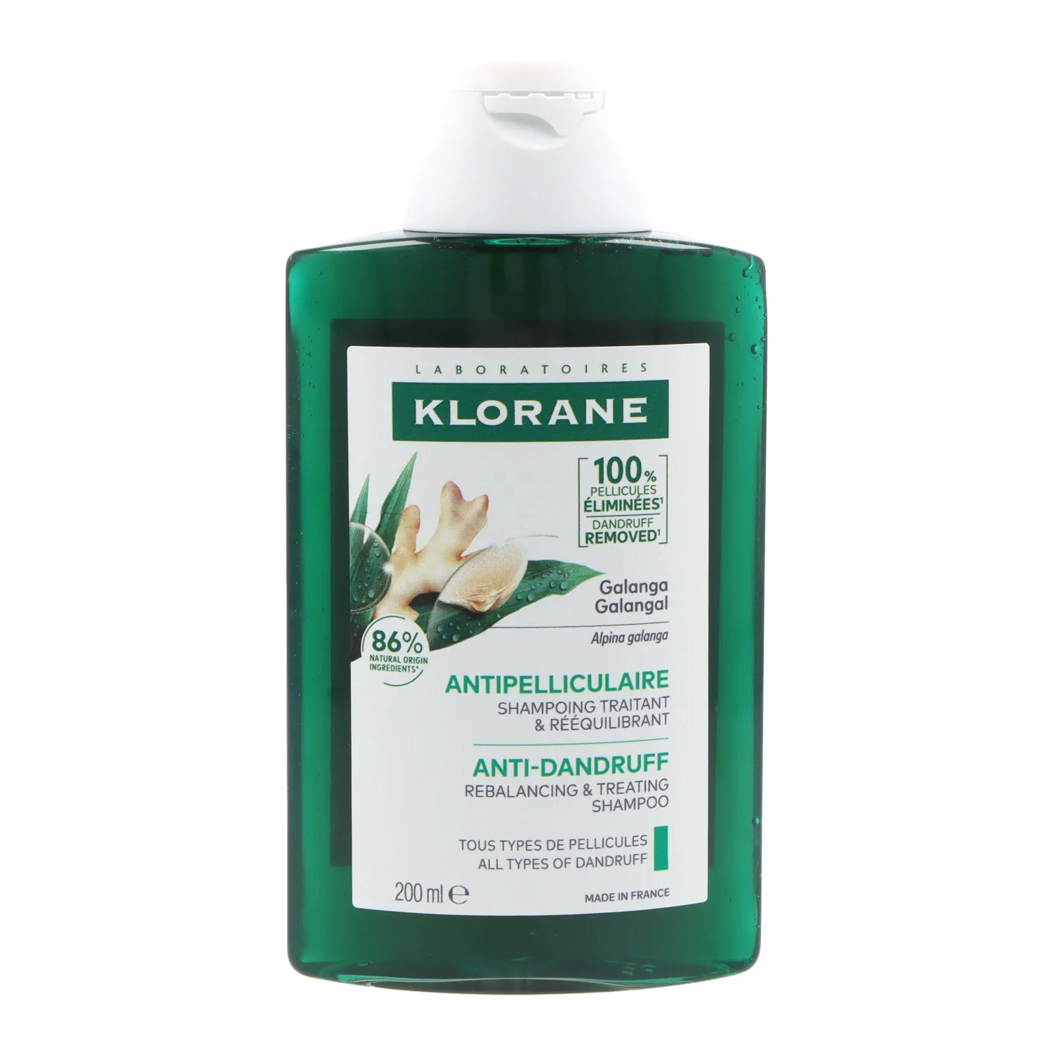 Klorane Champu Reequilibrante A La Galanga 200 ml