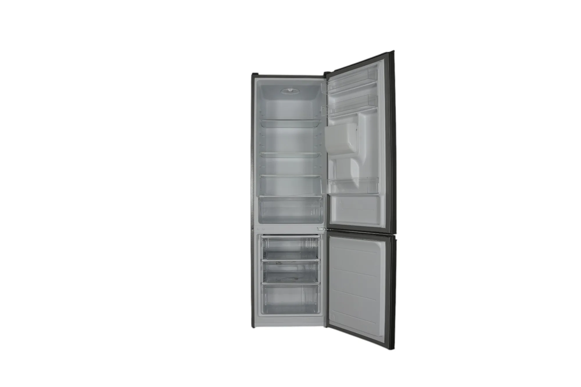 Elecsan refrigerator combi co1805scd-e, water dispenser, gray / graphite, energy class a++ / e