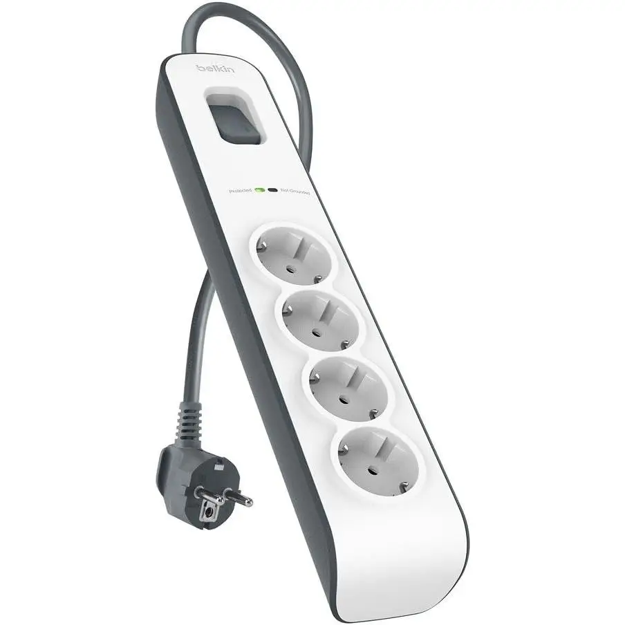 Belkin Regleta 4 Enchufes Protección Sobretensiones - Imagen 4