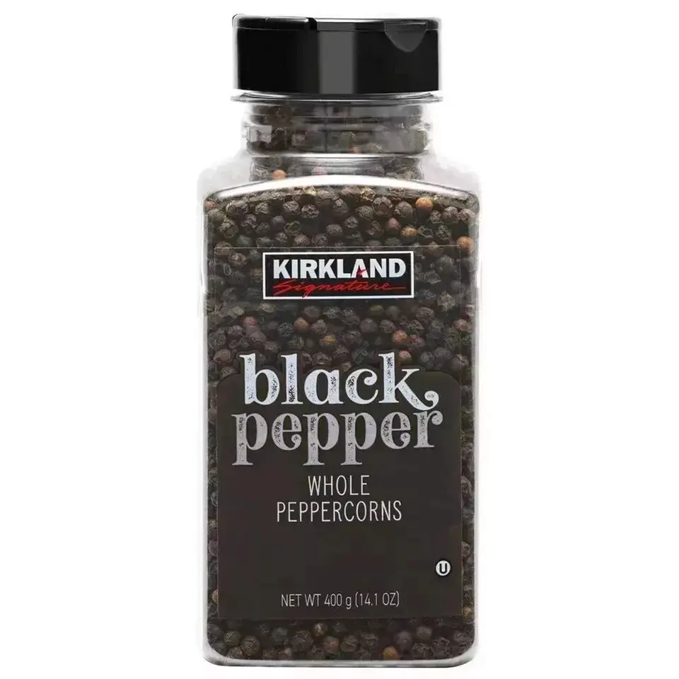 Kirkland Pimienta Negra Entera - 400gr - Kirkland Pimienta Negra