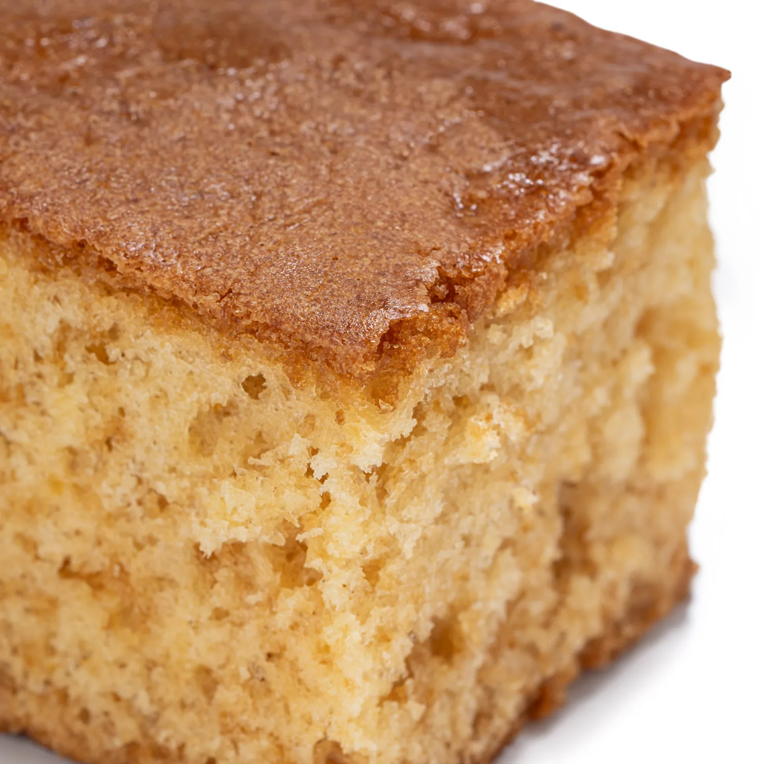 Orange sponge cake without added sugar