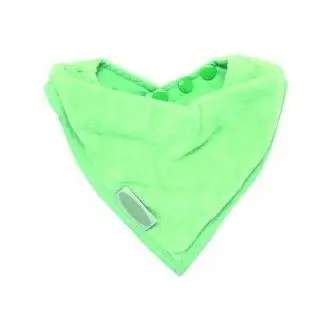 Silly Billyz Mint Bandana Bib 100% Cotton with Adjustable Neck Strap, perfect for baby feeding, water-repellent and easy clean, ideal as a drool towel for baby boys. - Product Main Image