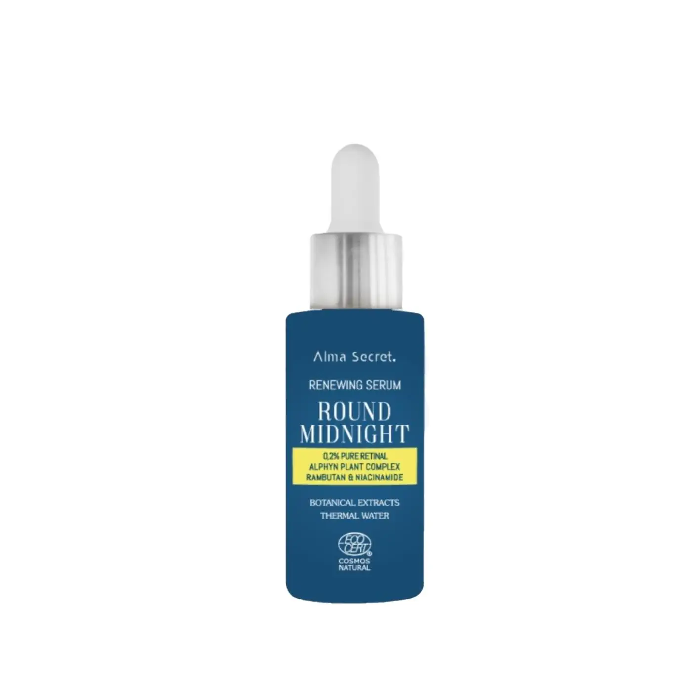 Alma Secret Renewing Serum Round Midnight 0.1% Retinal 30 ml