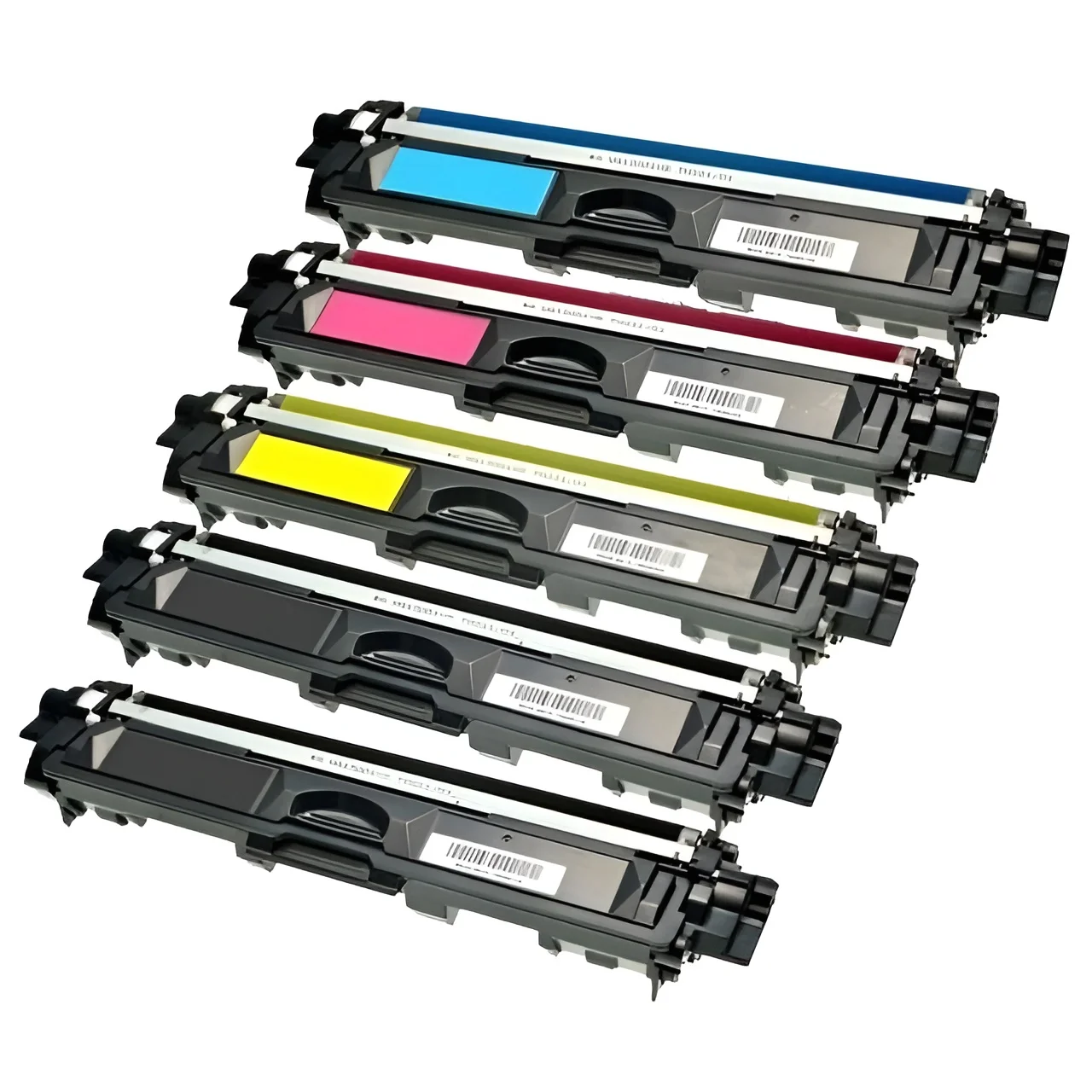 Pack 5 Tóners Compatibles Brother TN241 TN245 MFC-9140 CDN MFC-9142 CDN MFC-9332 CDW