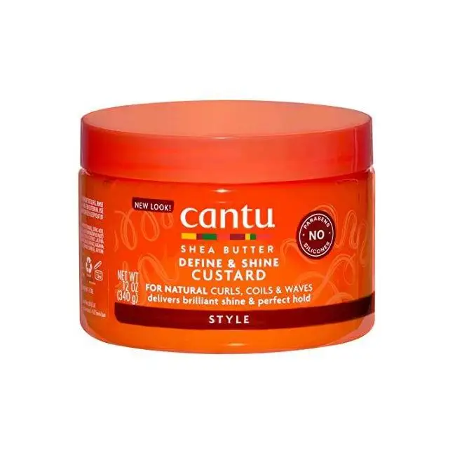 Cantu For Natural Hair Define & Shine Custard 340g