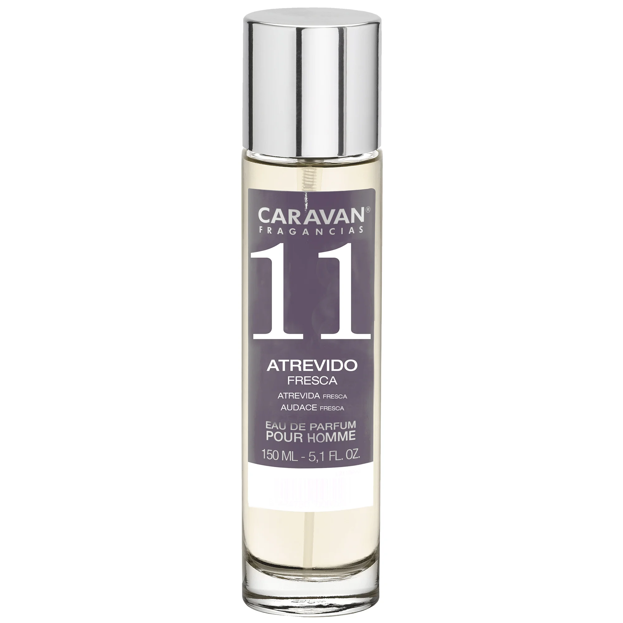Caravan Perfume de Hombre Nº11 - 150ml Fresco y Masculino con Notas Verdes y Limón