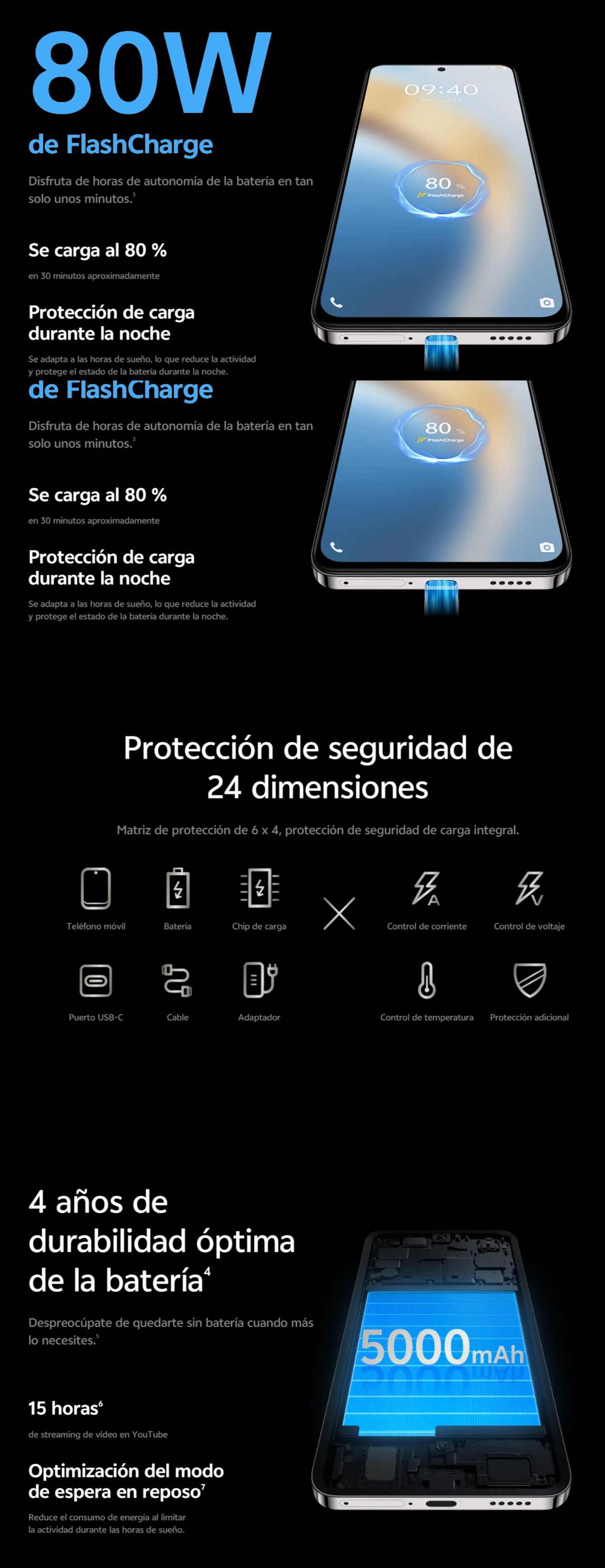 Phone - vivo v40 se 80w 5g smartphone, spanish version, 8gb + 256gb android, 6.67"" amoled 120hz screen, portraits with aura light, 50mp camera
