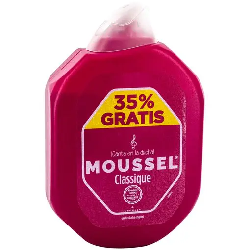 Moussel CLASSIQUE gel de baño 650+250 ML