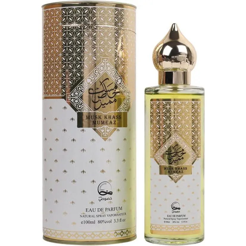 AGUA DE PERFUME MUSK KHASS MUMEAZ - UNISEX - KHUSUSI - 100ML---- SUPERTOPVENTAS