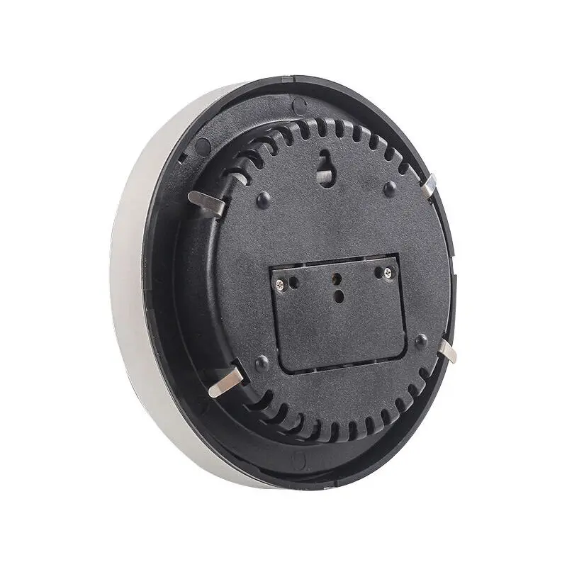 Ulisem analog weather station for indoor and outdoor use with stainless steel frame and elegant design. Includes barometer, hygrometer and thermometer (macaron).