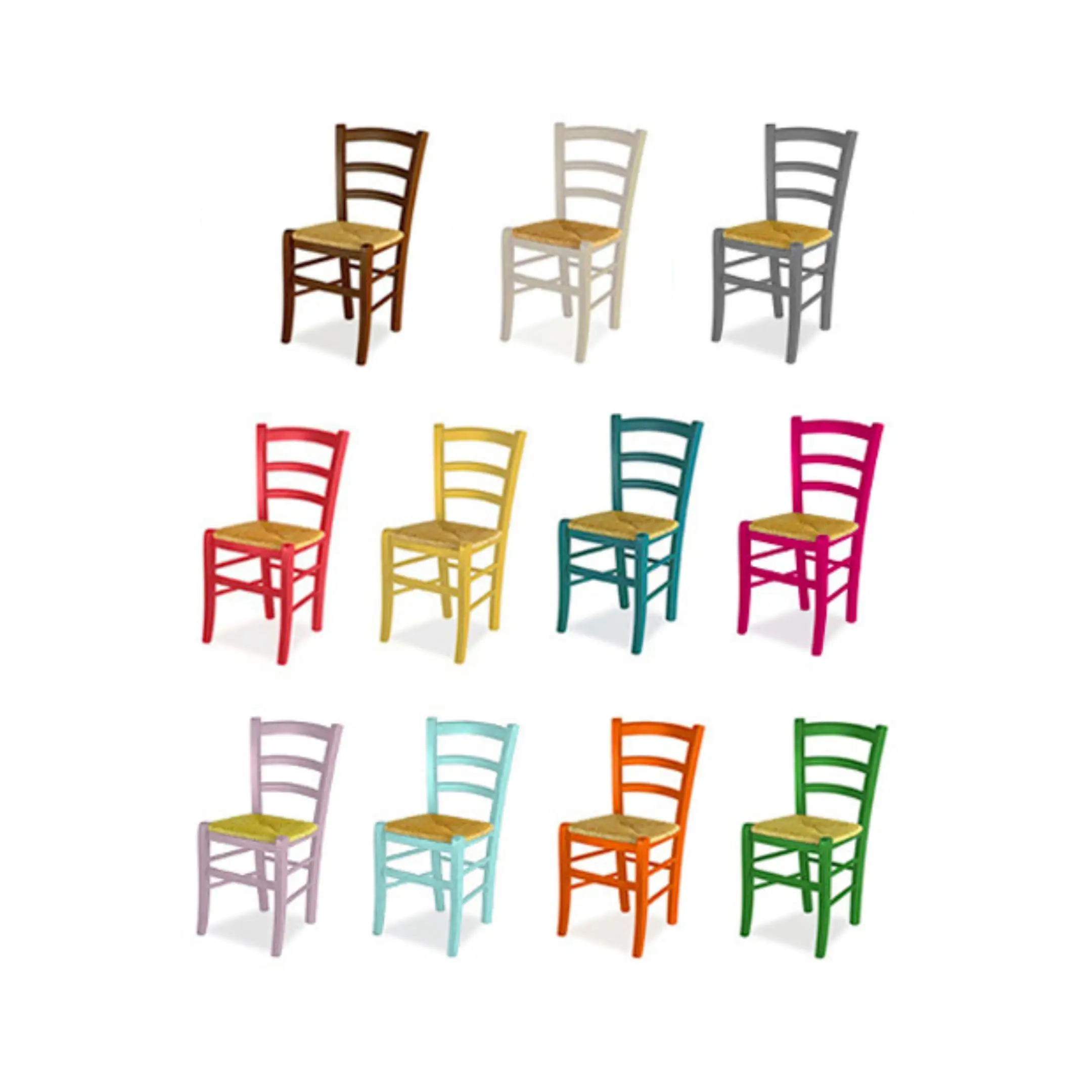 Silla ZStyle Venice Madera-Restaurante-Agroturismo-Cocina-Hogar-Paglia-Interior-Terraza-Exterior-Veranda