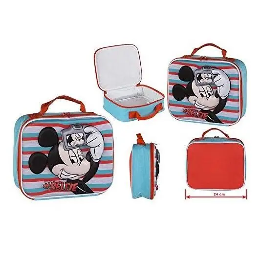 Arditex Bolsa Térmica Portátil Mickey Mouse Disney 24 X 8,5 Cm