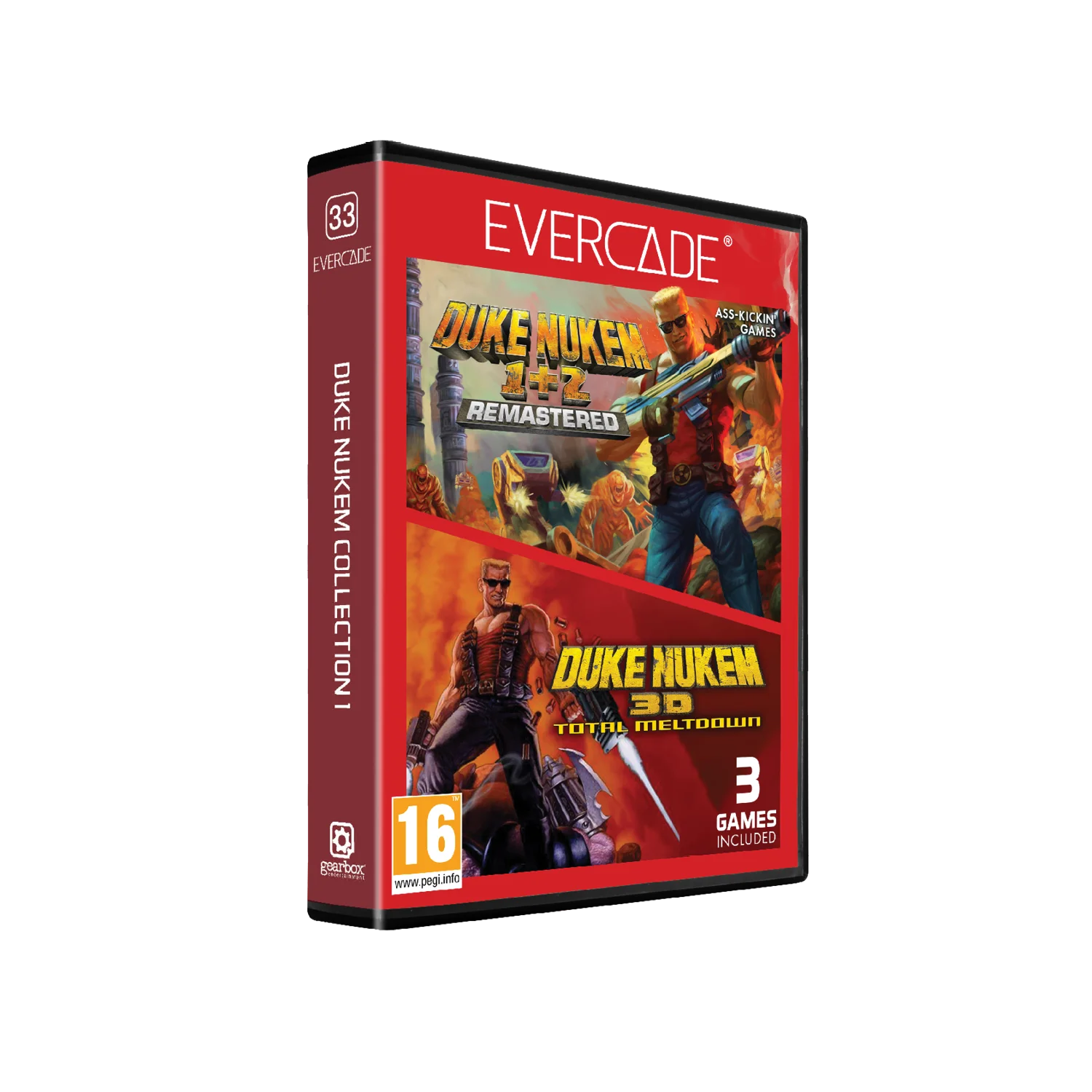 Cartucho Evercade Duke Nukem 1 - Nuevo precintado - PAL España