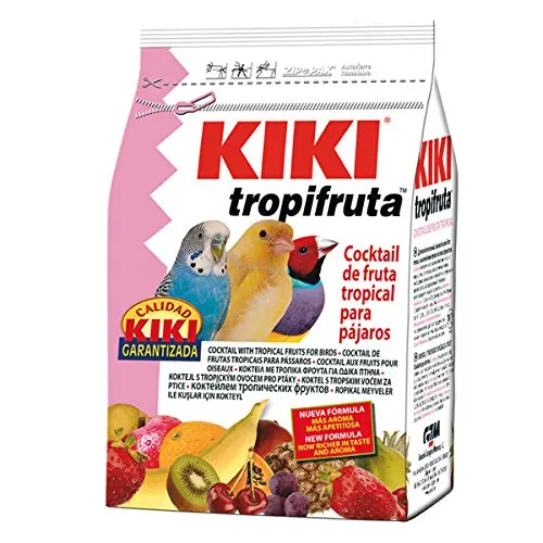 Cocktail de Frutas para Pájaros KIKI TROPIFRUTA PAQUETE 150 GR.