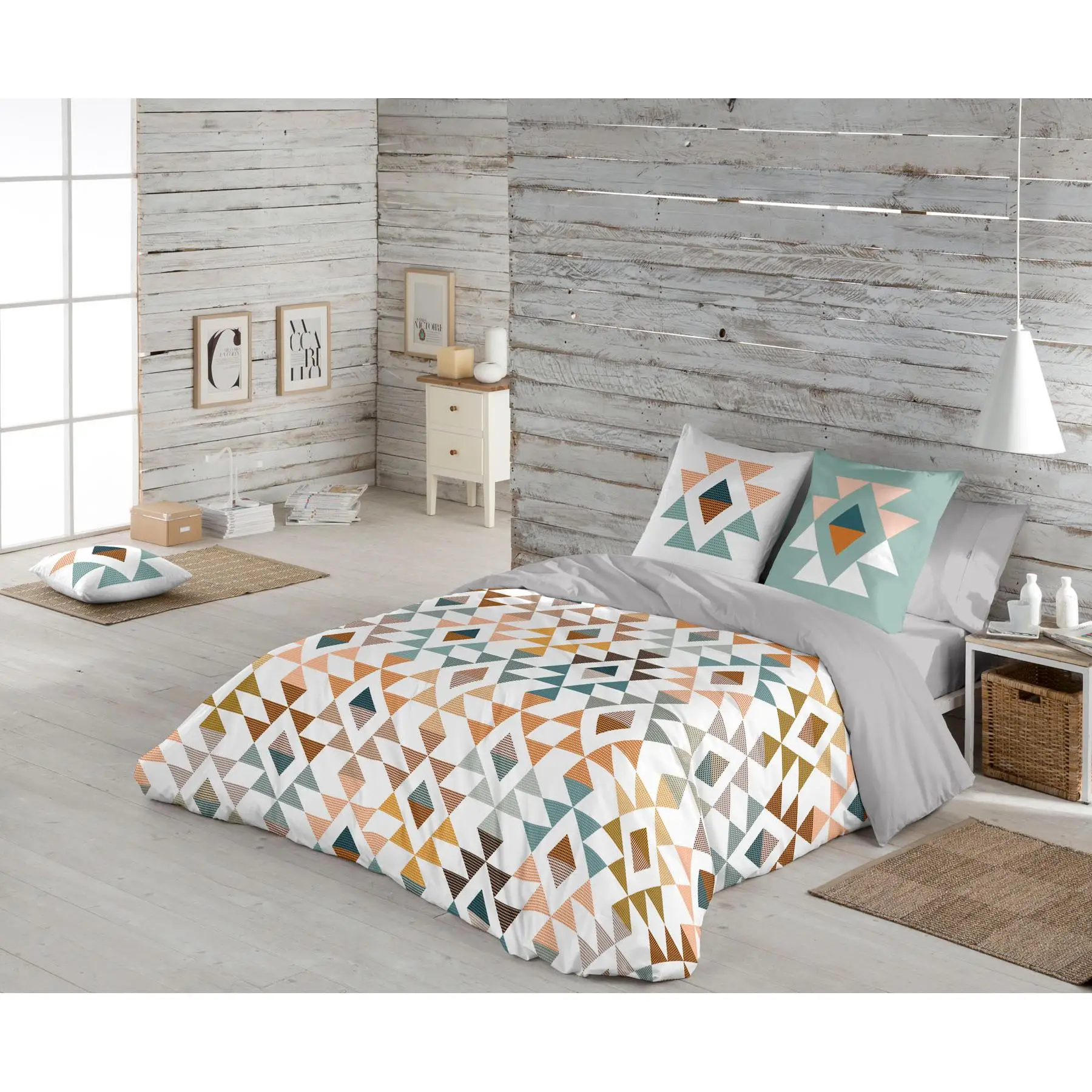 Icehome Funda Nordica 100% Algodón Olsen