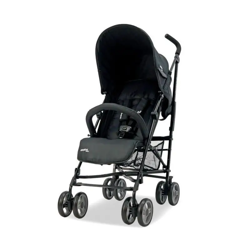 Asalvo Silla de Paseo ligera Trotter Plus – Compacta y Fácil de Manejar, con Plegado Rápido y Respaldo Reclinado para Bebés hasta 22 kg