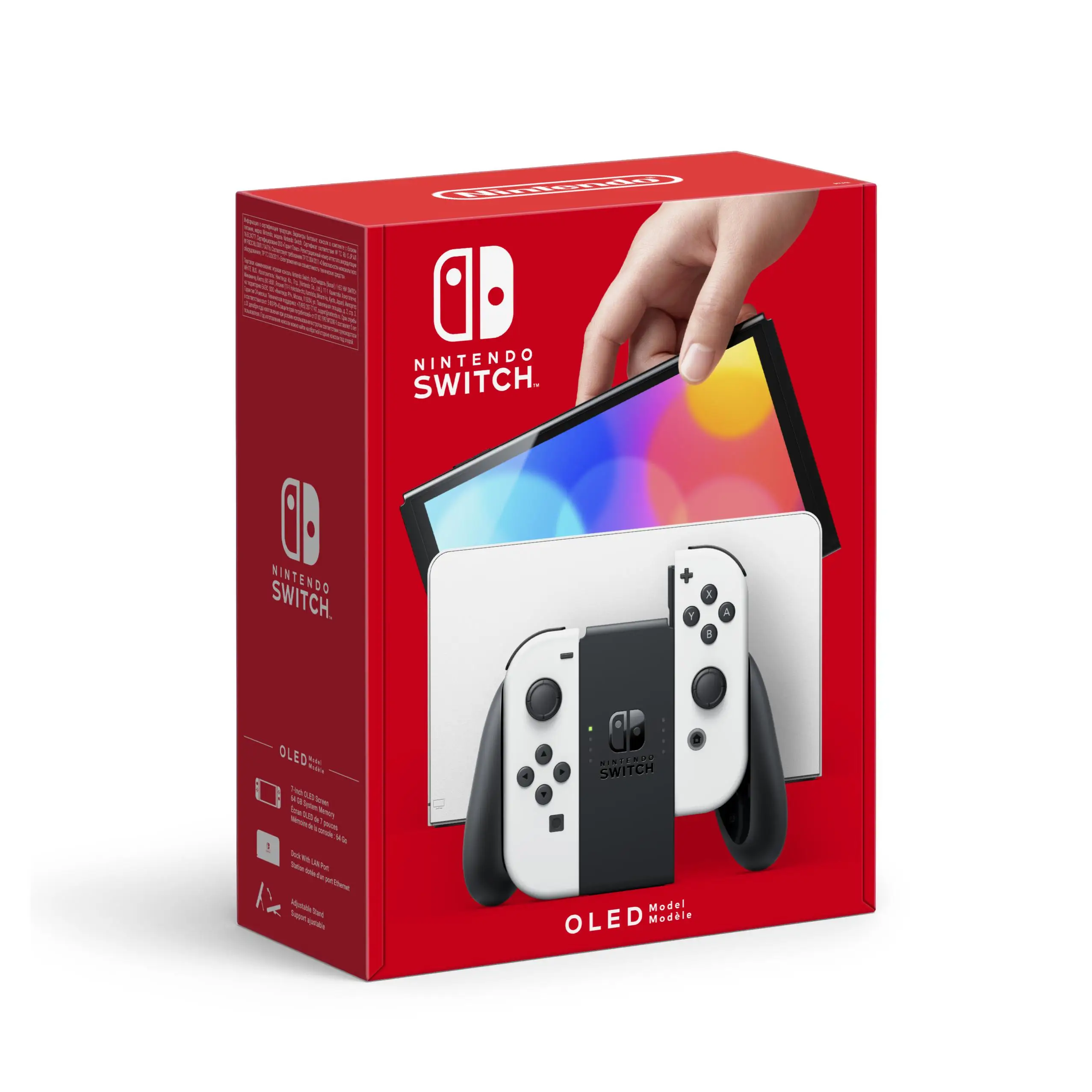 NINTENDO SWITCH OLED console/European-ES version/new product, ORIGINAL, sealed box/3 years warranty by NINTENDO Spain