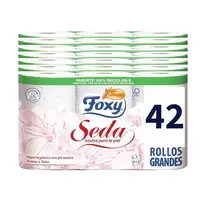 Papel higiénico Foxy Seda 42 rollos
