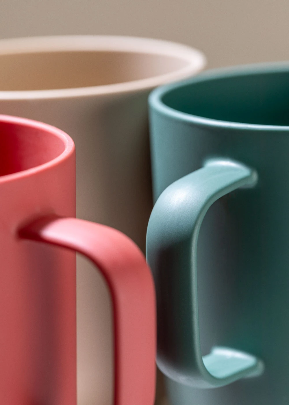 Set of 4 create outdoor cups of 400ml - pla plant origin material