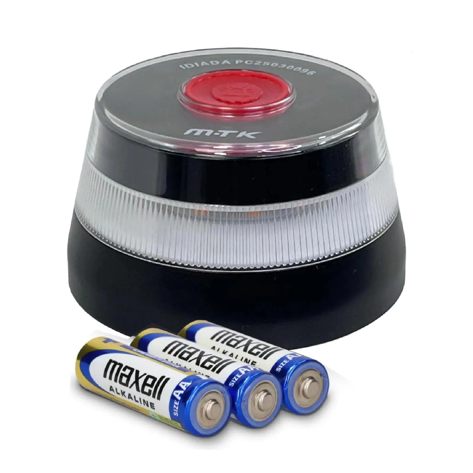 Luz Emergencia Coche M.T.K Homologada DGT, con SIM y Datos Pagados hasta 2038, Baliza SOS v16 con Geolocalización.