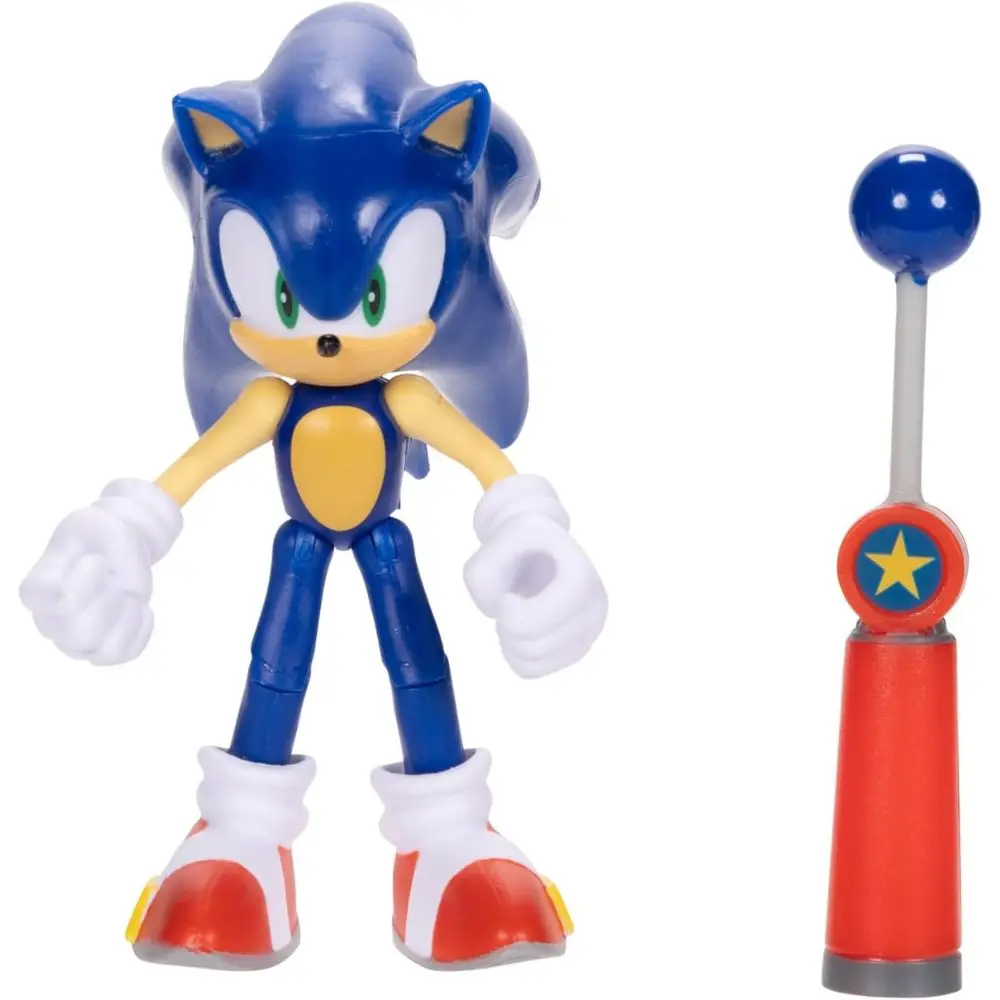 Figura Sonic 10 cm con accesorios The Hedgehog Jakks Pacific