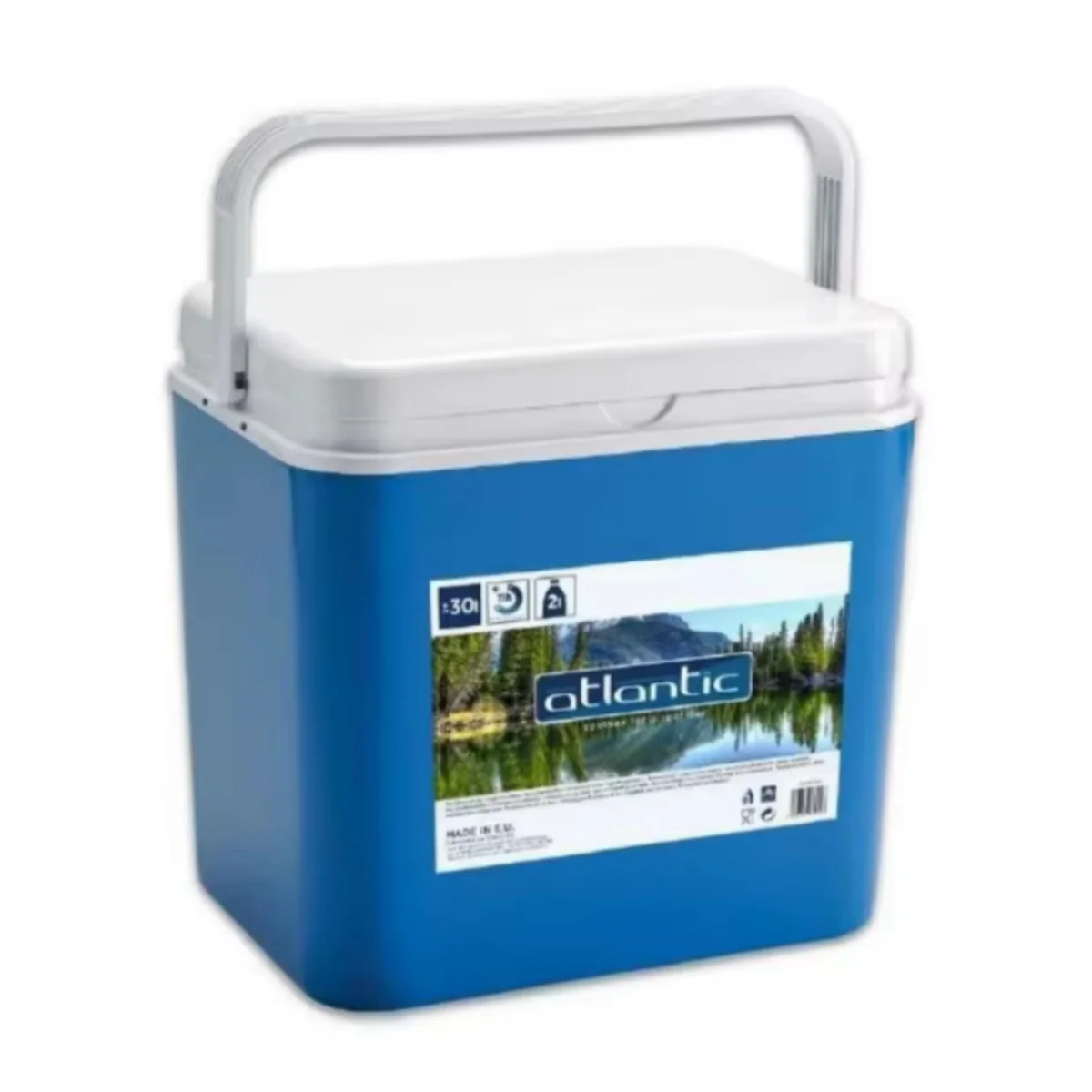 Nevera Portátil con Diseño Ergonómico y Materiales Duraderos, Frescura Prolongada para Picnic, Playa o Actividades al Aire Libre ATLANTIC