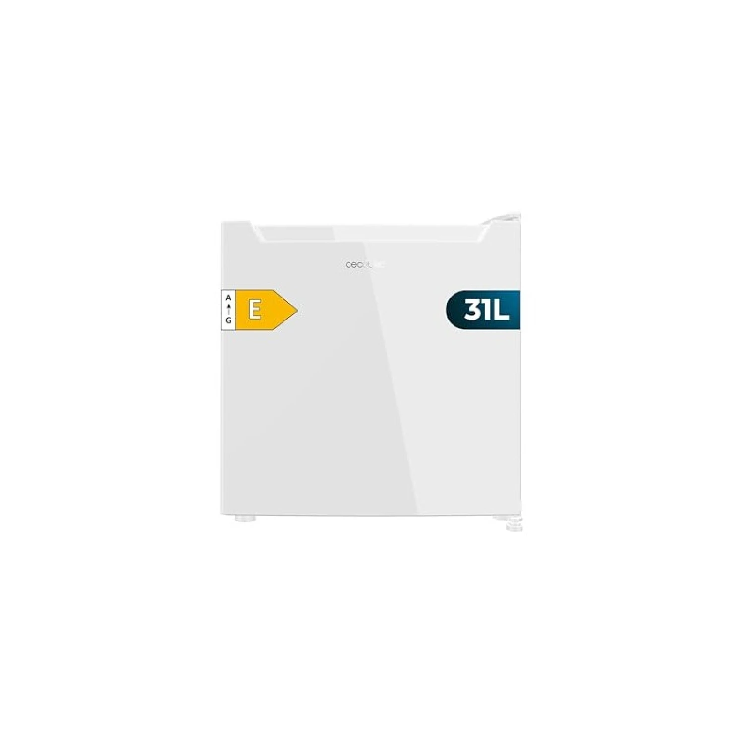Cecotec Mini Frigorífico Convertible a Congelador 31L Bolero CoolMarket TT 31 Dual White E