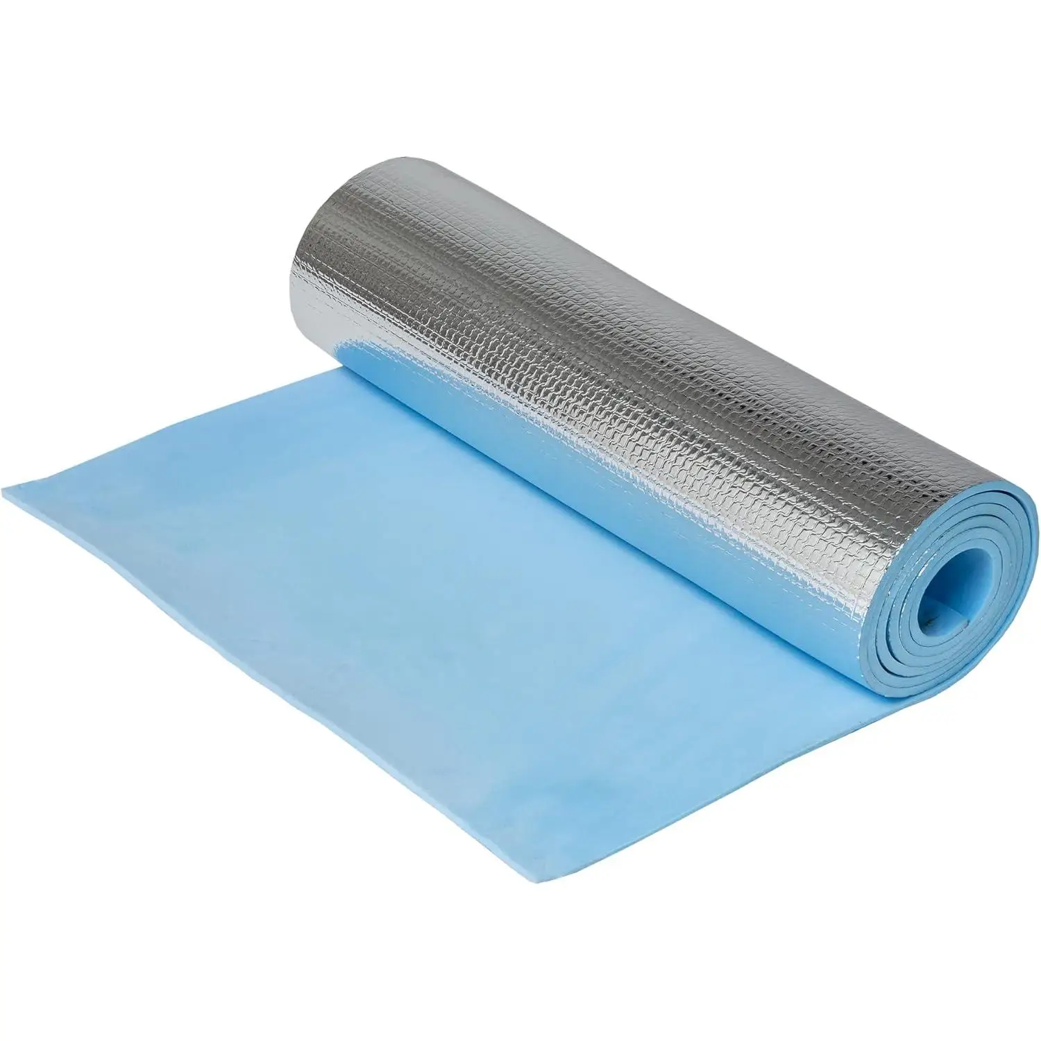 Esterilla Aislante para Camping 50×180 cm – Colchoneta Ligera con Capa Térmica Reflectante, Ideal para Tienda, Suelo y Actividades al Aire Libre – Azul