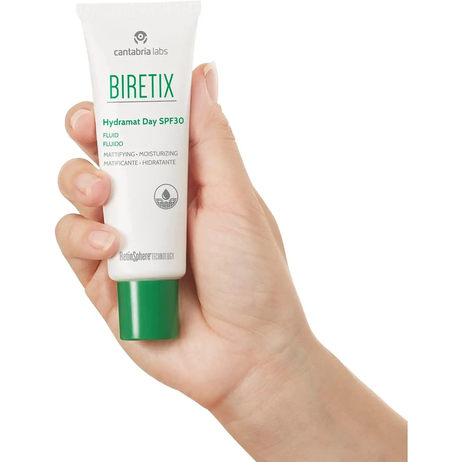 Biretix Hydramat Day SPF30 Fluido Matificante Hidratante 50ml