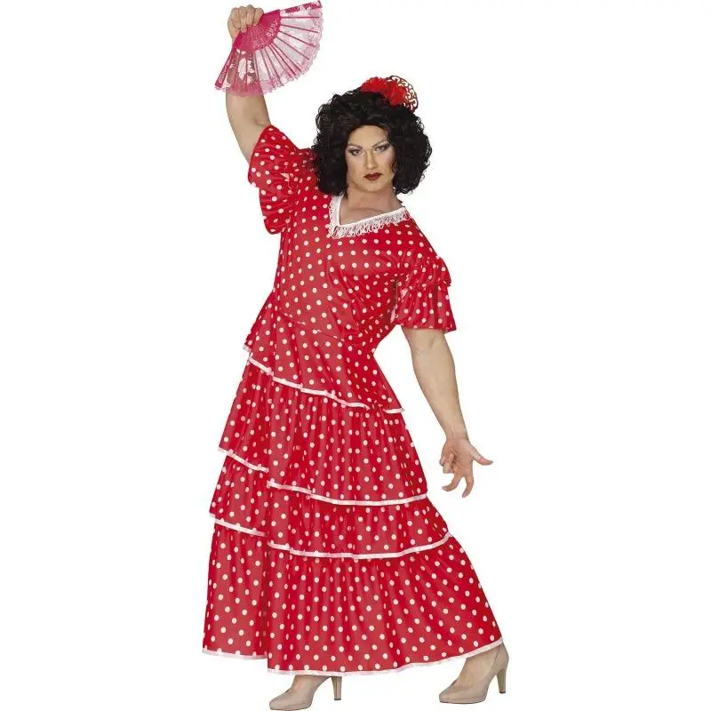 Disfraz de Flamenco Hombre Guirca - Alta Calidad