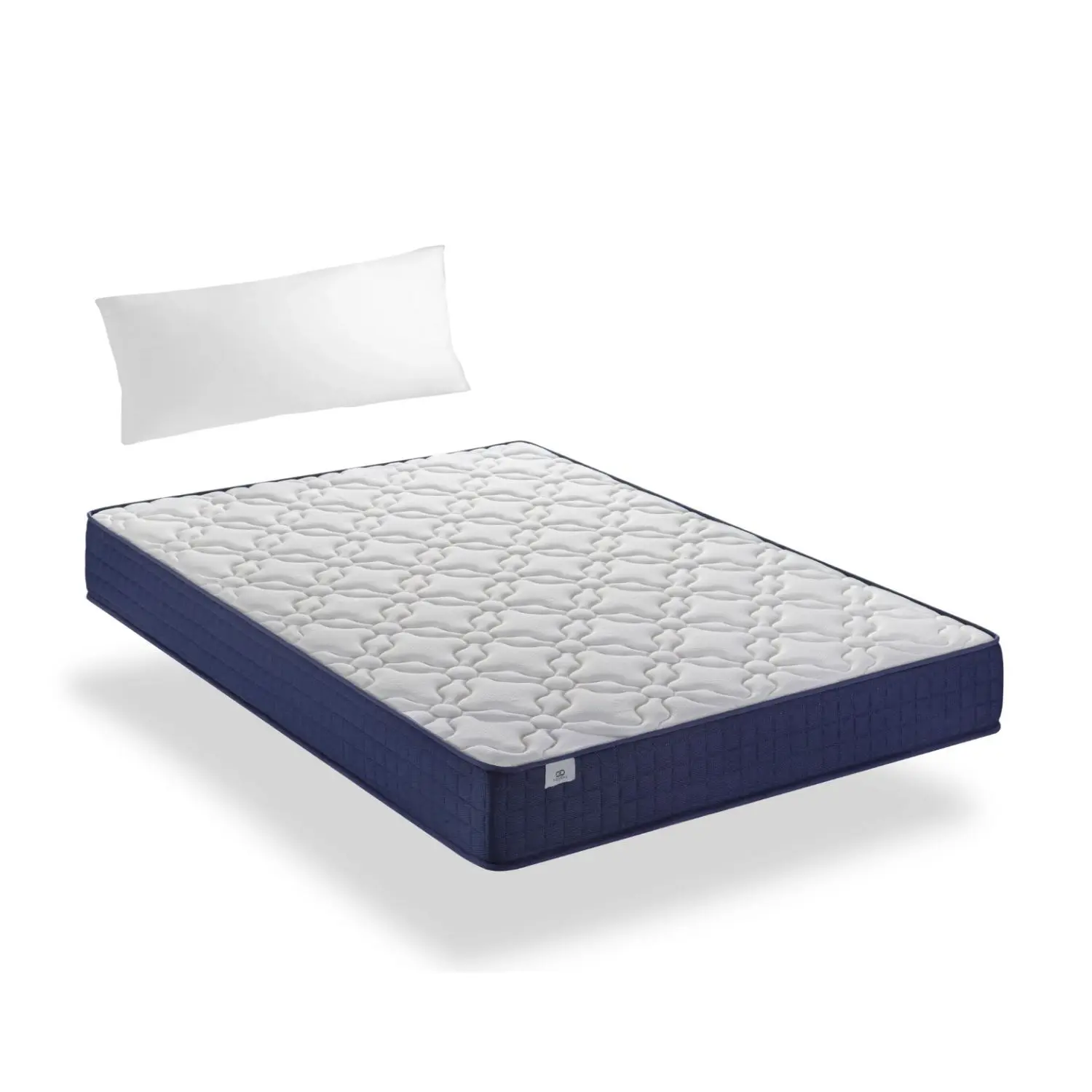 Fusionhome - Pack Colchón Viscoelástico Visco Essential + Almohada 100% Fibra de Regalo - Fabricado en España - Cama 90cm, 105cm, 135cm y 150cm