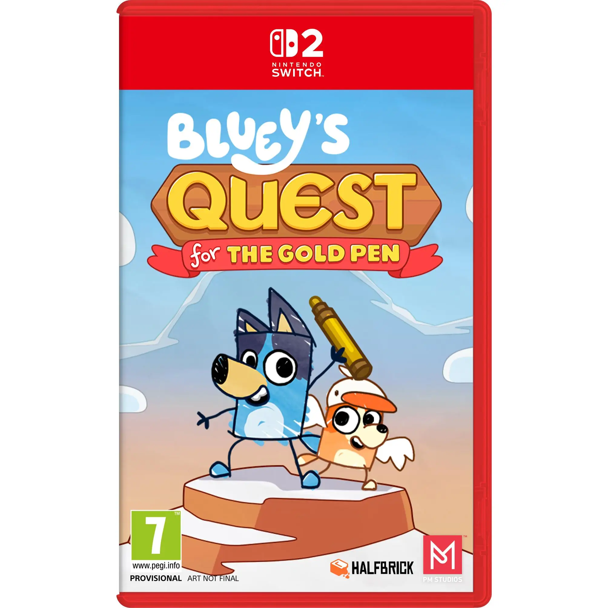 Blueys Quest for the Gold Pen- Nintendo Switch 2 - Nuevo Precintado - PAL España