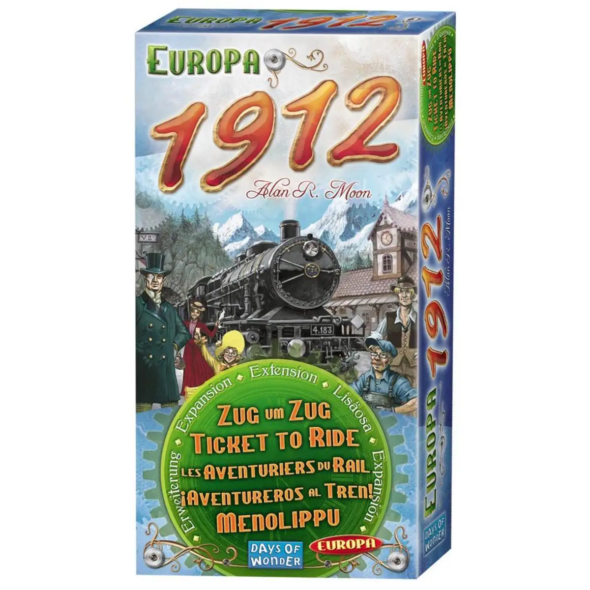 Asmodee - Juego de mesa ¡Aventureros al Tren! Europa 1912