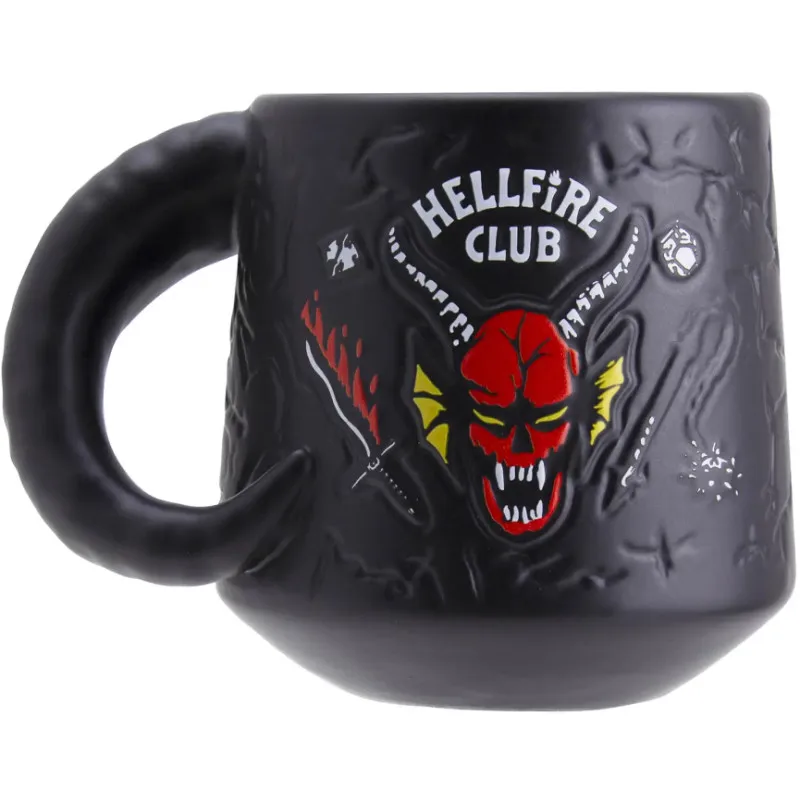 PALADONE cup embossed Hellfire Club Stranger Things 350 ml Multicolor