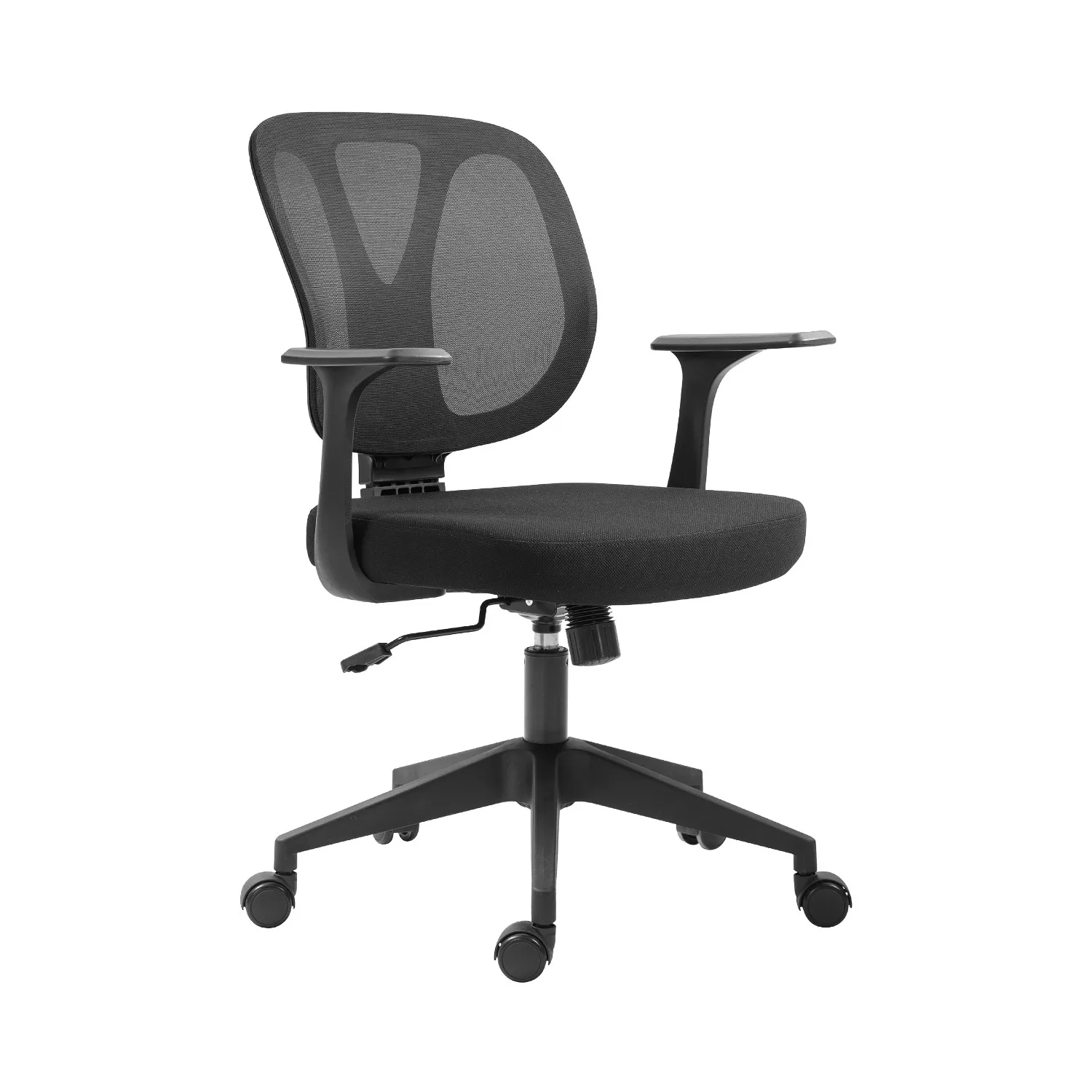7H SEVEN HOUSE - Silla de Escritorio Ergonómica Nexus, Respaldo de Malla Transpirable, Altura Ajustable, Reclinable, con Soporte Lumbar, Reposabrazos 