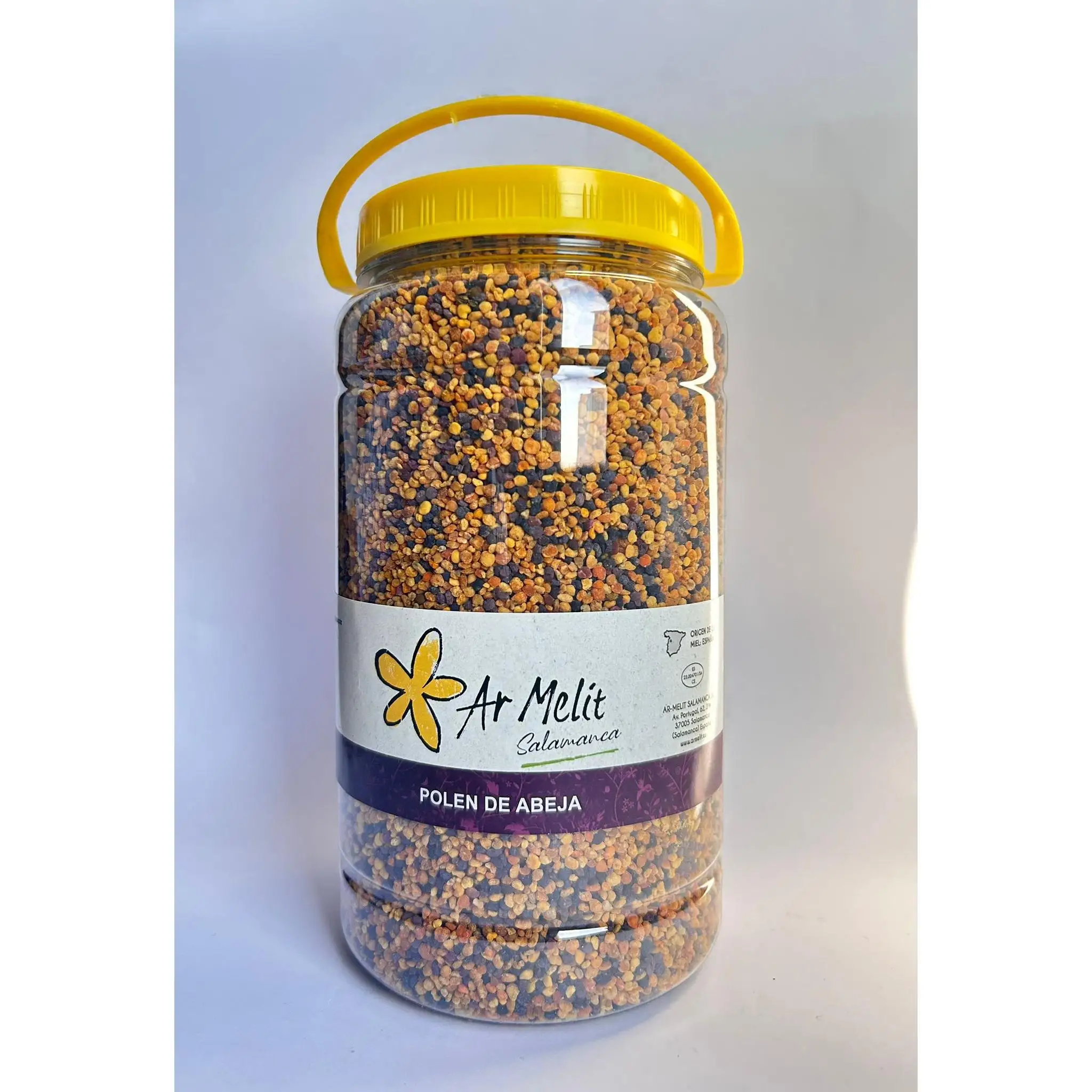 Polen de Abeja 1 kg Natural Sin Aditivos | Recolectado de forma artesanal en la Sierra de Salamanca. Envase 1000 g. Ar Melit