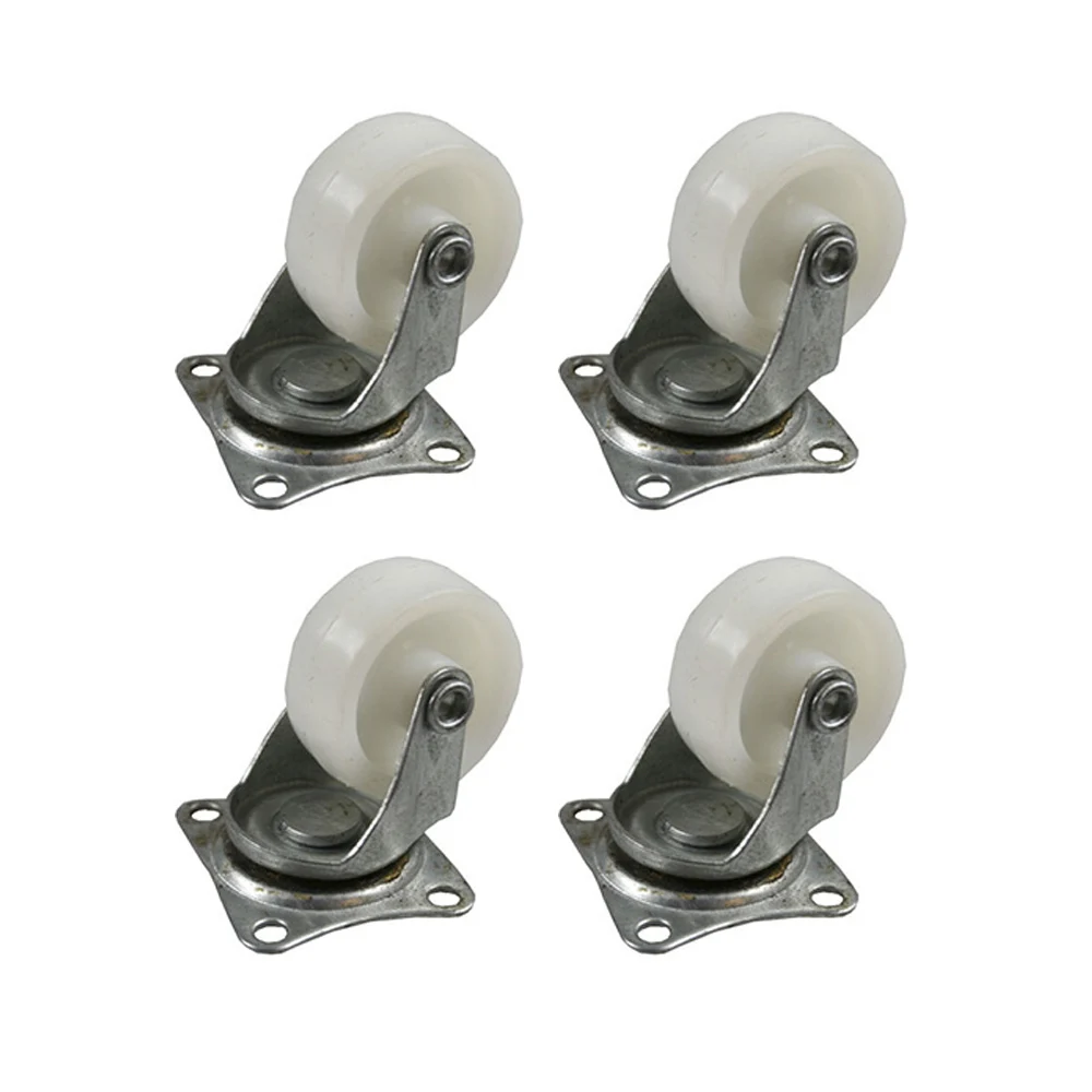 SET 4 RUEDAS 50mm BLANCAS