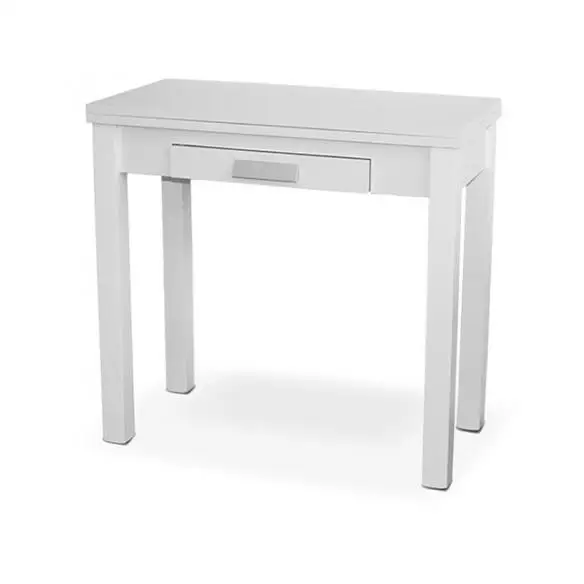 Mesa de Cocina HENA Momma Home 80x40/80x76 Cm con Cajón Integrado