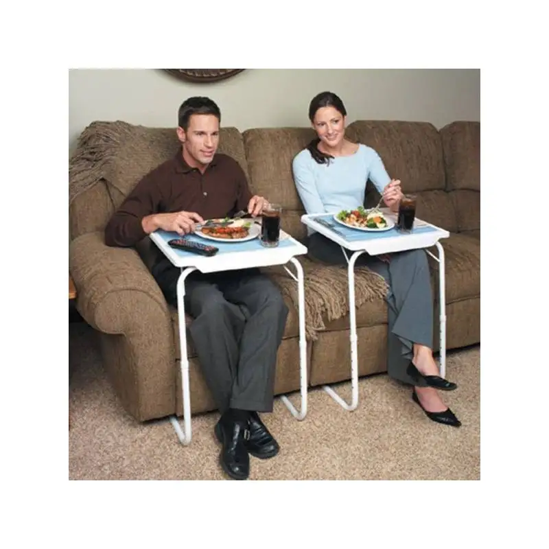 GREATOOL multi-function adjustable portable folding side table, dimensions: 42x31cm