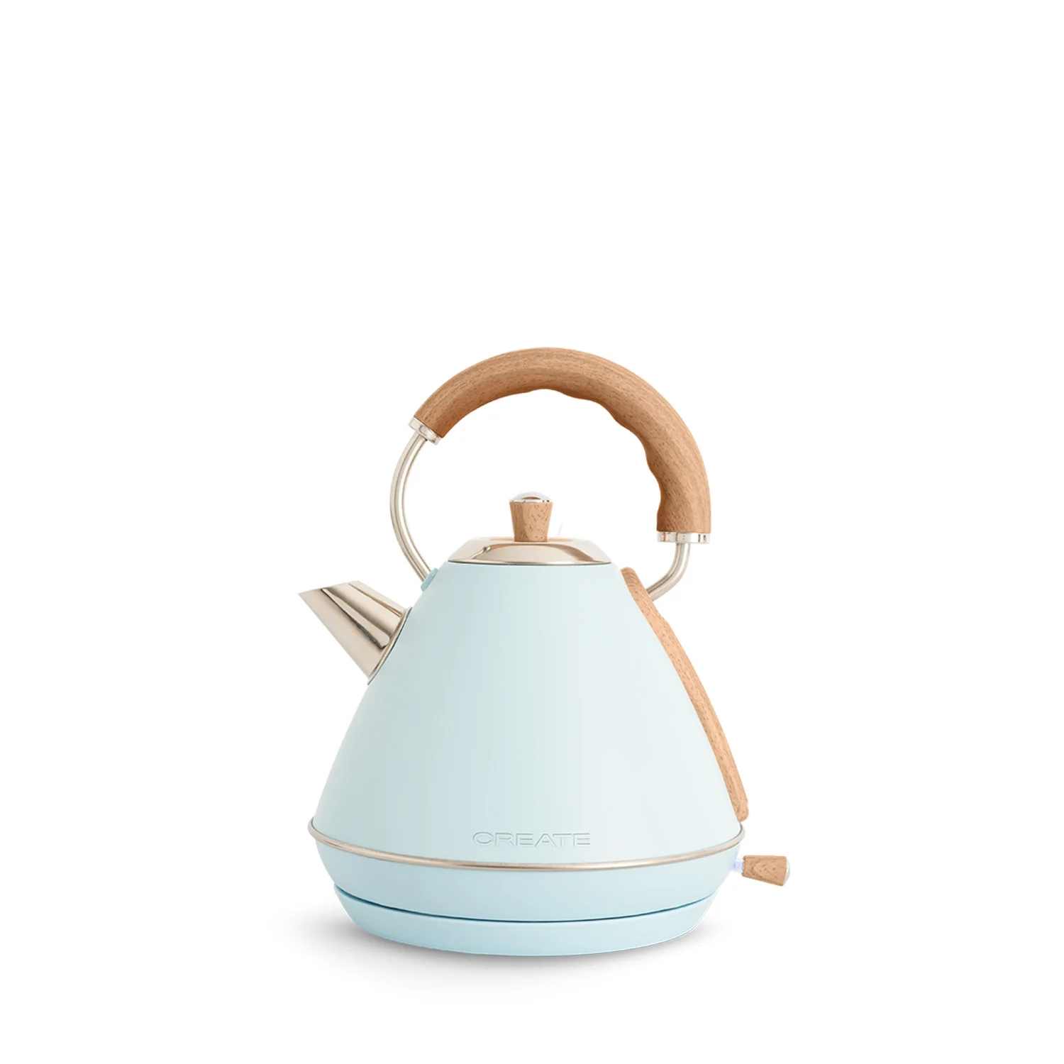 Create - retro electric water kettle 1.7l bpa free and anti-cal - kettle retro
