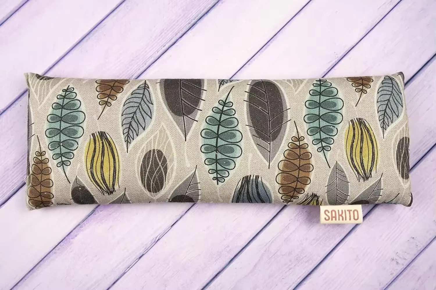 Saco Termico Cervical - Saco Calor - Almohada Semillas Microondas (40x10 cm)