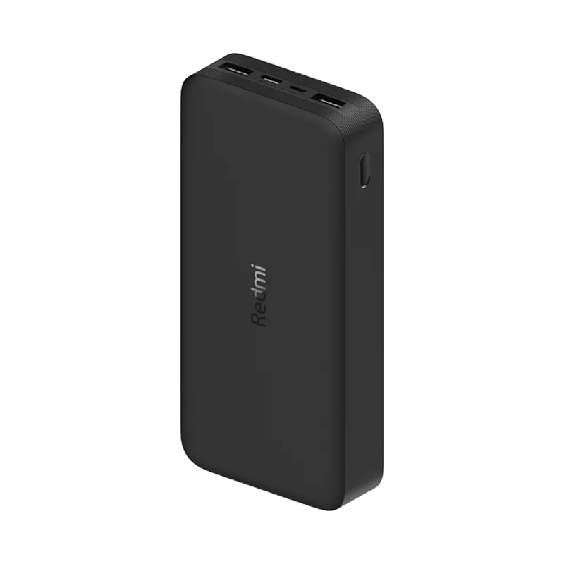 Official | 20000 mAh Redmi Fast Charge Power Bank, Alta Capacidad de 20.000 mAh, Controlador de Carga USB Inteligente Incorporado Compatible con la Mayoría de los Teléfonos y Dispositivos Digitales