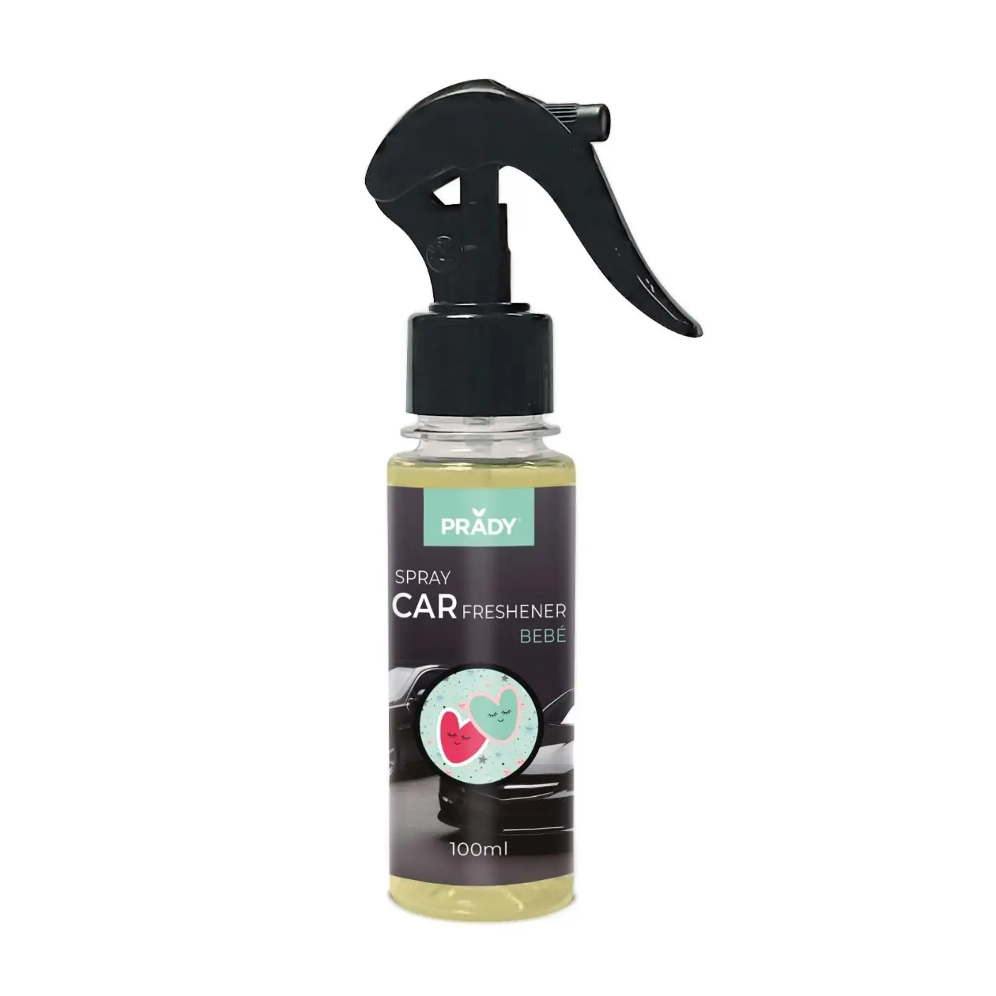 Ambientador de Coche en Spray – 100 ml – Prady | 7 Aromas Frescos y Duraderos: Bebé - Prady